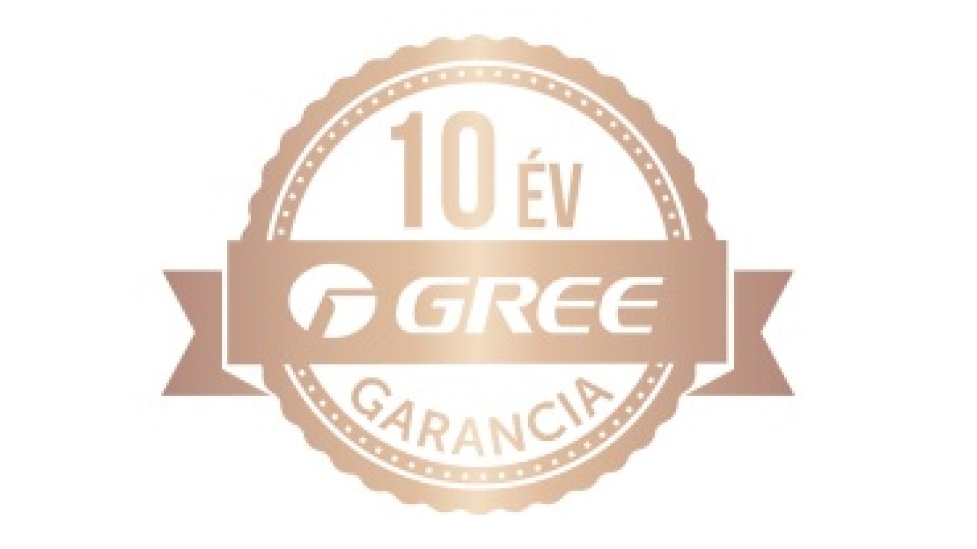 10 év garancia a Gree klímákra a Budaklímánál 10 év garancia a Gree klímákra a Budaklímánál